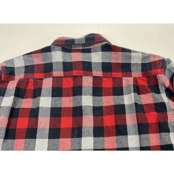 Carhartt Men’s Heavy Weight Flannel Long Sleeve Shirt XL Tall Original Fit - Picture 6 of 11